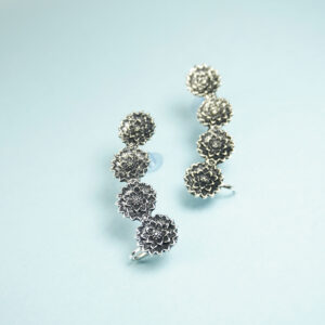 Oxidised Marigold #1 Earring