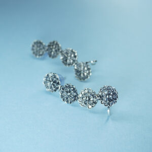 Oxidised Marigold #3 Earring