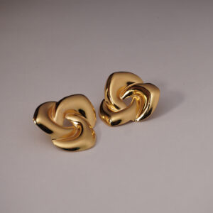 Golden Petal Earring