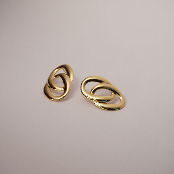 Golden Loop #1 Earring