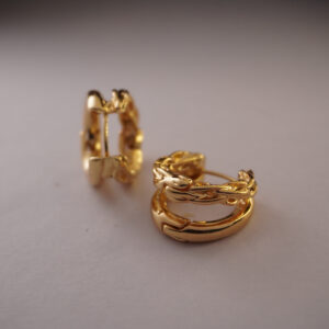 Golden Loop #2 Earring