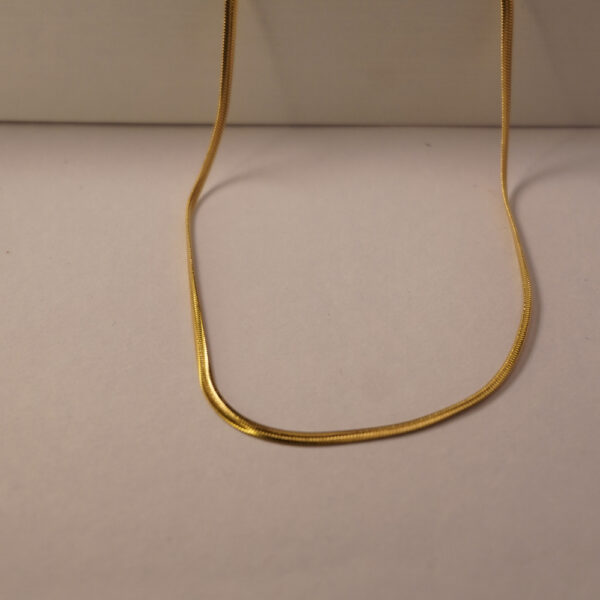 Golden Snake Chain Necklace