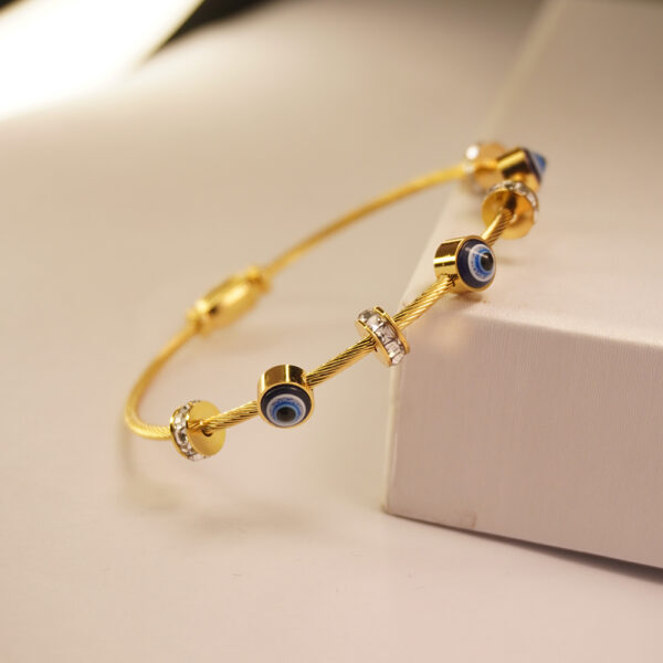 Golden Evil Eye Bracelet