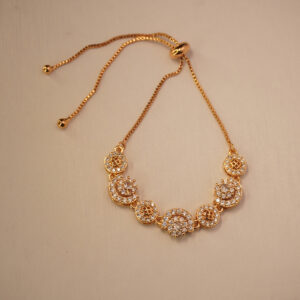 Golden AD Stone Bracelets #1