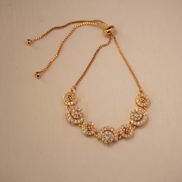 Golden AD Stone Bracelets #1