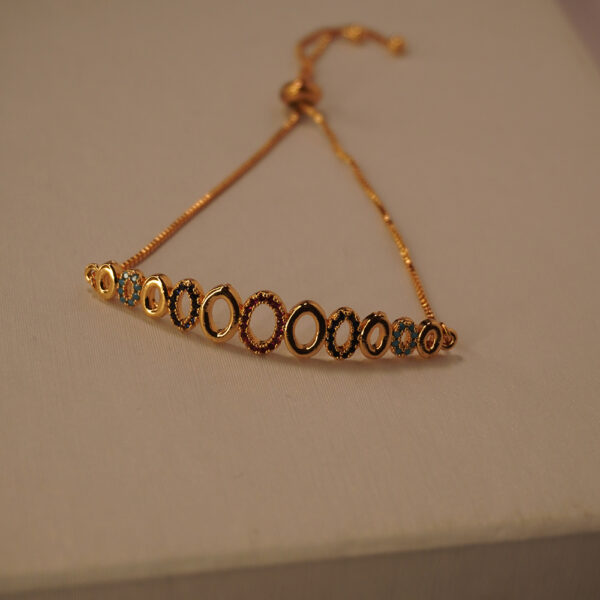 Golden AD Stone Bracelets #2