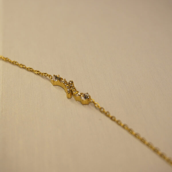 Golden AD Stone Bracelets #7