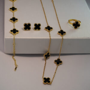 Golden Black Clover Set