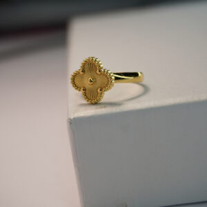 Golden Clover Ring