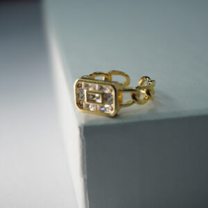 Golden AD Stone Ring #2