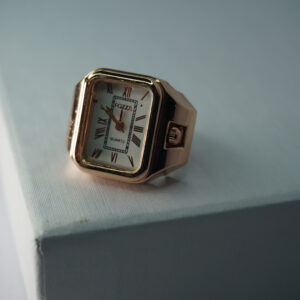 Rose Gold Watch Ring