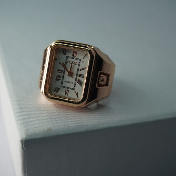 Rose Gold Watch Ring