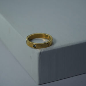 Luxury Dupe Golden Band Ring