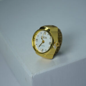 Golden Watch Ring