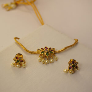 Dual Lotus Polki Set