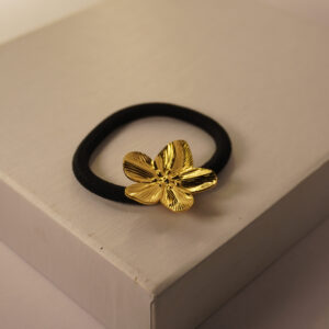 Golden Flower Pony Cuff
