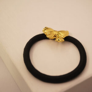 Golden Bow Pony Cuff