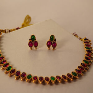 Ruby Emerald Set