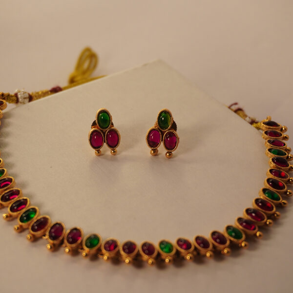 Ruby Emerald Set