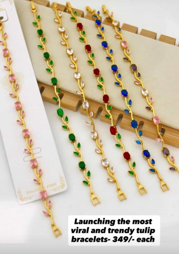 Tulip Golden Bracelet